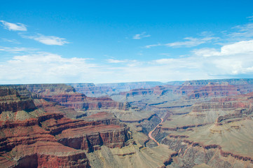 Beautiful View into Grand Canyon