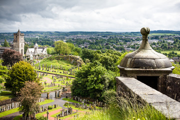 Church of Holy Rude viewed from the southern side of Stirling Castle
