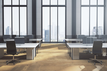 New coworking office interior