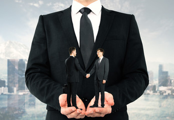 Success and team concept