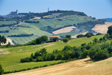 Landscape near Sant'Elpidio a Mare (Marches, italy)