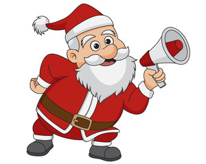Christmas Santa Claus.vector and illustration.
