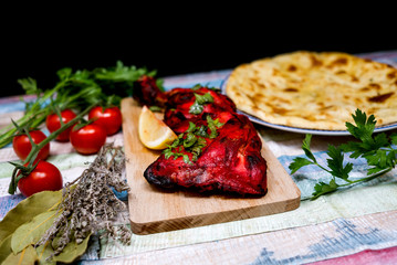 food specialities Mixed Grill Indian Flavor