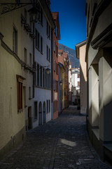 Street lamps in Chur in Switzerland - 2