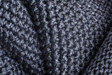 Forms of gray fabric texture