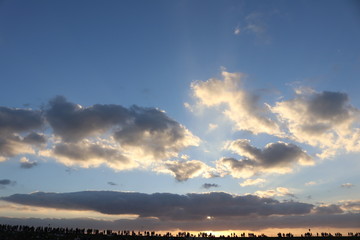 輝く雲