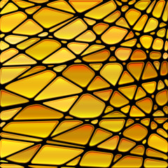 abstract vector stained-glass mosaic background