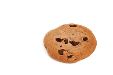 チョコチップ クッキー 白背景