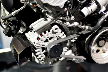 Obraz premium Car generator.