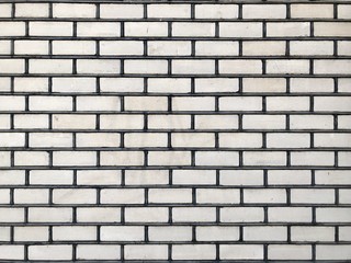 white brick wall