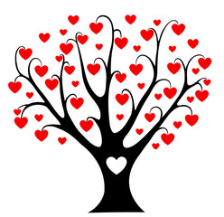 Hearts tree.
