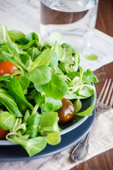 Salad with vegetables