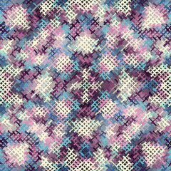 Seamless background pattern. Imitation of a texture of rough canvas painted with paint.