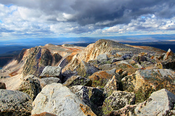 Fototapeta na wymiar Medicine Bow Peak Wyoming