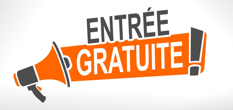 entr&eacute;e gratuite sur m&eacute;gaphone