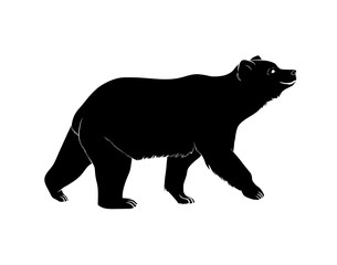 Bear Silhouette Vector