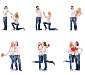 Obraz premium Pair of man and woman