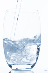 glass with water
