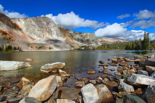 Lake Marie Landscape Wyoming