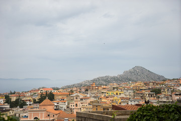 Fototapeta na wymiar Altstadt von Dorgali, Sardinien