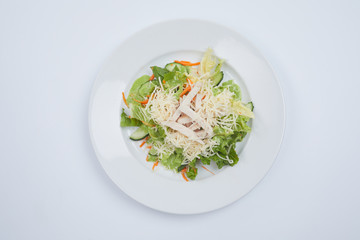 salad with chicken