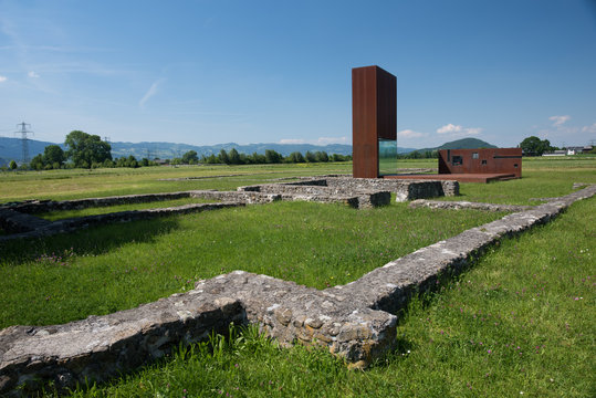 Ausgrabung römische Villa bei Rankweil (Vorarlberg)