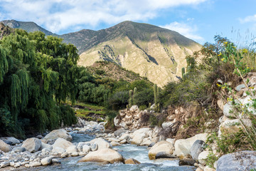 Fototapeta na wymiar Cachi Adentro in Salta, northern Argentina