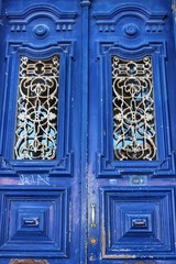 Old colorful doors in Lisbon