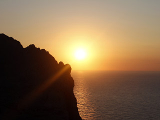 Sonnenuntergang Cap Formentor