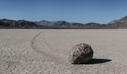 Fototapeta na wymiar Death Valley Racetrack Playa