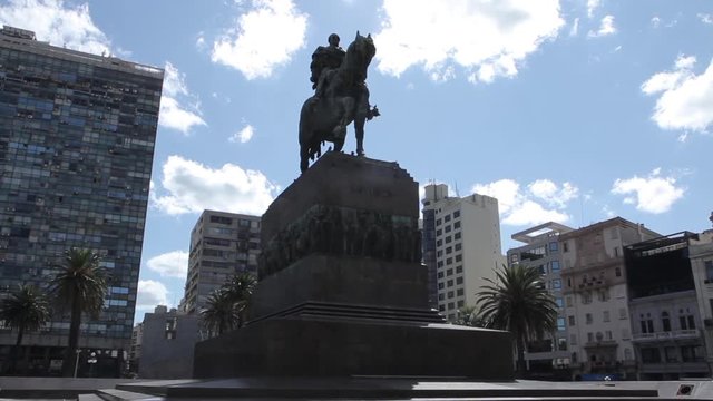 Monument to Artigas, in Montevideo, Uruguay