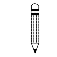 pencil school isolated icon vector illustration design