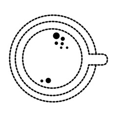 delicious cup coffee icon vector illustration design