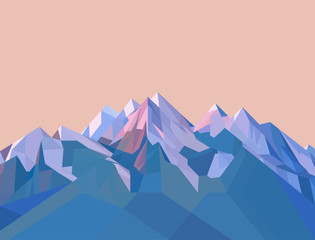 Polygonal Mountains