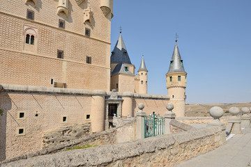 Fototapeta premium Alcázar fortress in Segovia, Spain