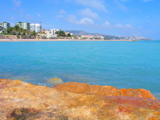 Obraz premium Playa de Benicassim ( Castellon,Comunidad Valenciana)