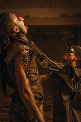 Fight of the raiders