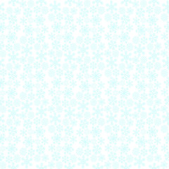 Seamless snow background. Vector graphic illustration.