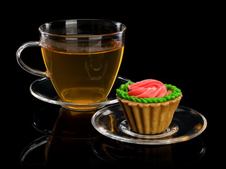 Dessert batch and tea