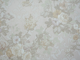 Abstract background, floral ornament of the wall.

