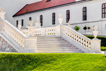 Bratislava castle courtyard