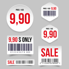 Sale label tag sticker