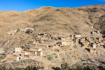 Small village in the High Atlas mountains, Morocco