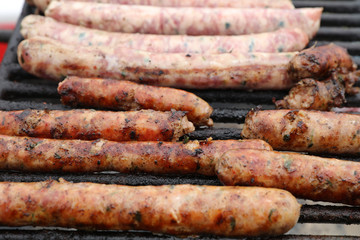 Barbecue in San Francisco. California. USA