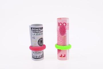 Renminbi and us dollar