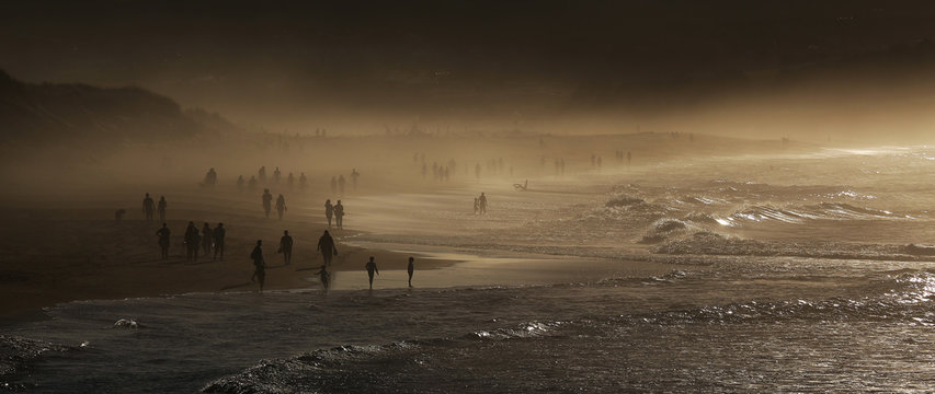 Playa de Valdearenas en Liencres, Cantabria