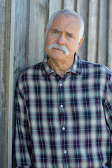 portrait of senior man