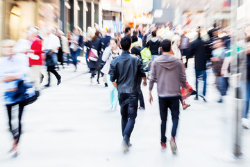zoom picture of a crowd of people