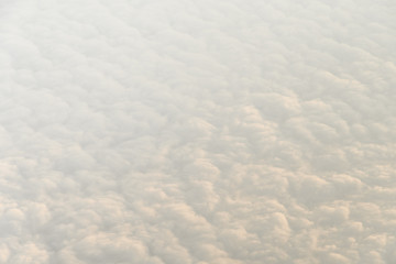 Super cloudy sky , above the clouds, the concept of landscape, abstraction, background