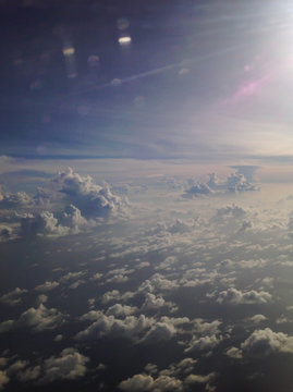 Heavenly Sight Above the Clouds